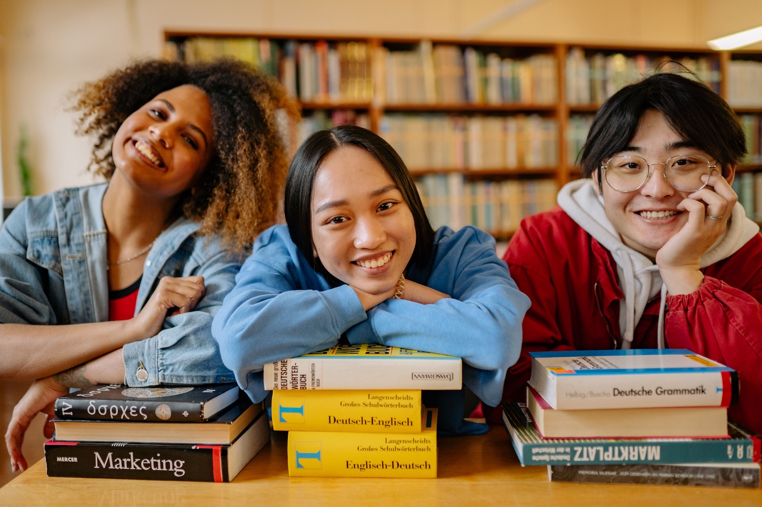 Students in an IELC High School Preparation class